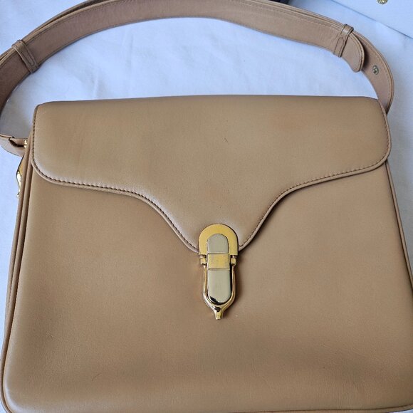 Gucci Vintage Cream/Beige Handbag - Picture 1 of 11